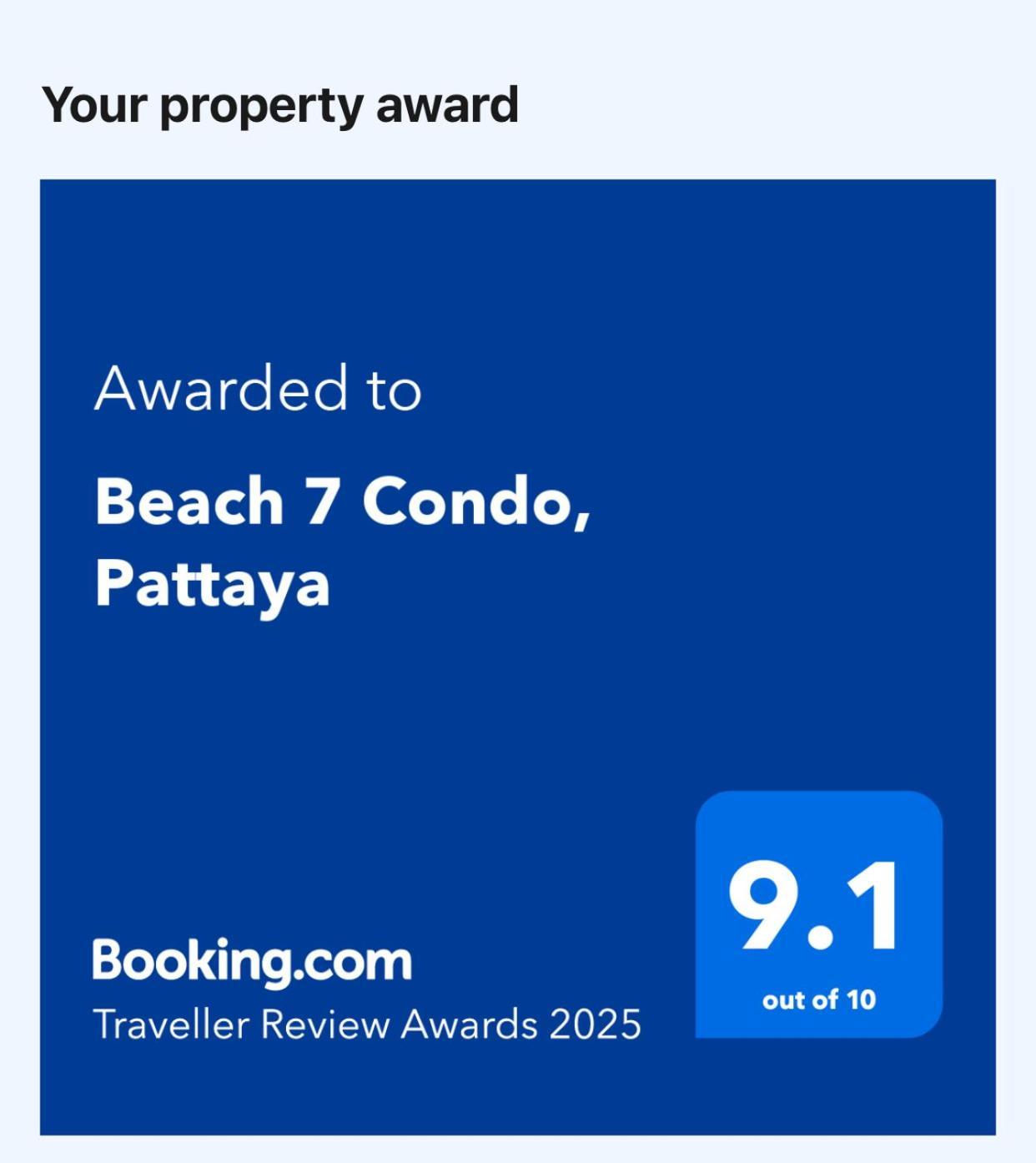 Beach 7 Condo, Pattaya Джомтиен Бийч Екстериор снимка